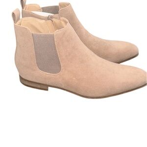 Azarman men’s Tan Suede Chelsea Boots size 11 new